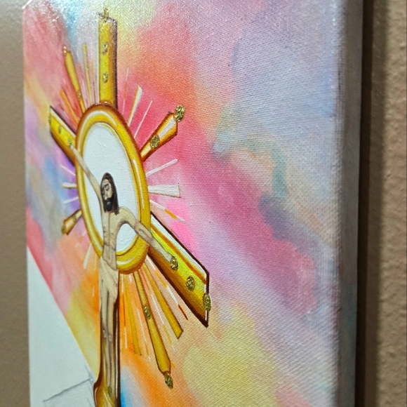 Religious Eucharist Canvas Art "Real Presence" - Picture 4 of 5